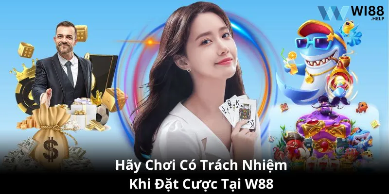 Người chơi có trách nhiệm khi đặt cược tại nhà cái Wi88